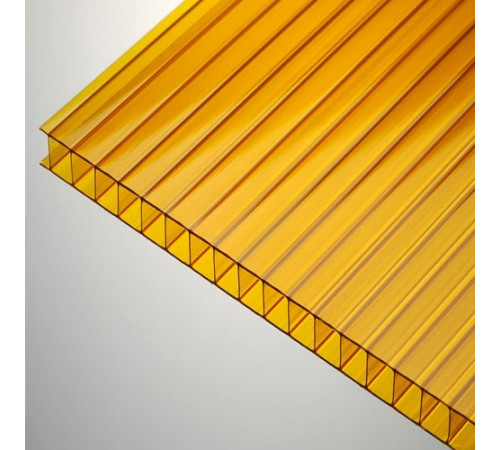 Сотовые поликарбонаты 10x2100x12000 мм GROSS-PC ТУ купить в Молодечно  